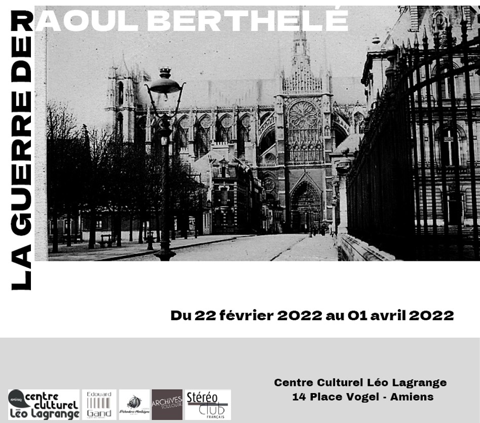 Les photographies de Raoul Berthelé (2) : exposition et atelier pédagogique à Amiens
