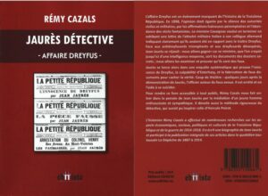 Parution : « Jaurès détective – Affaire Dreyfus » par Rémy Cazals